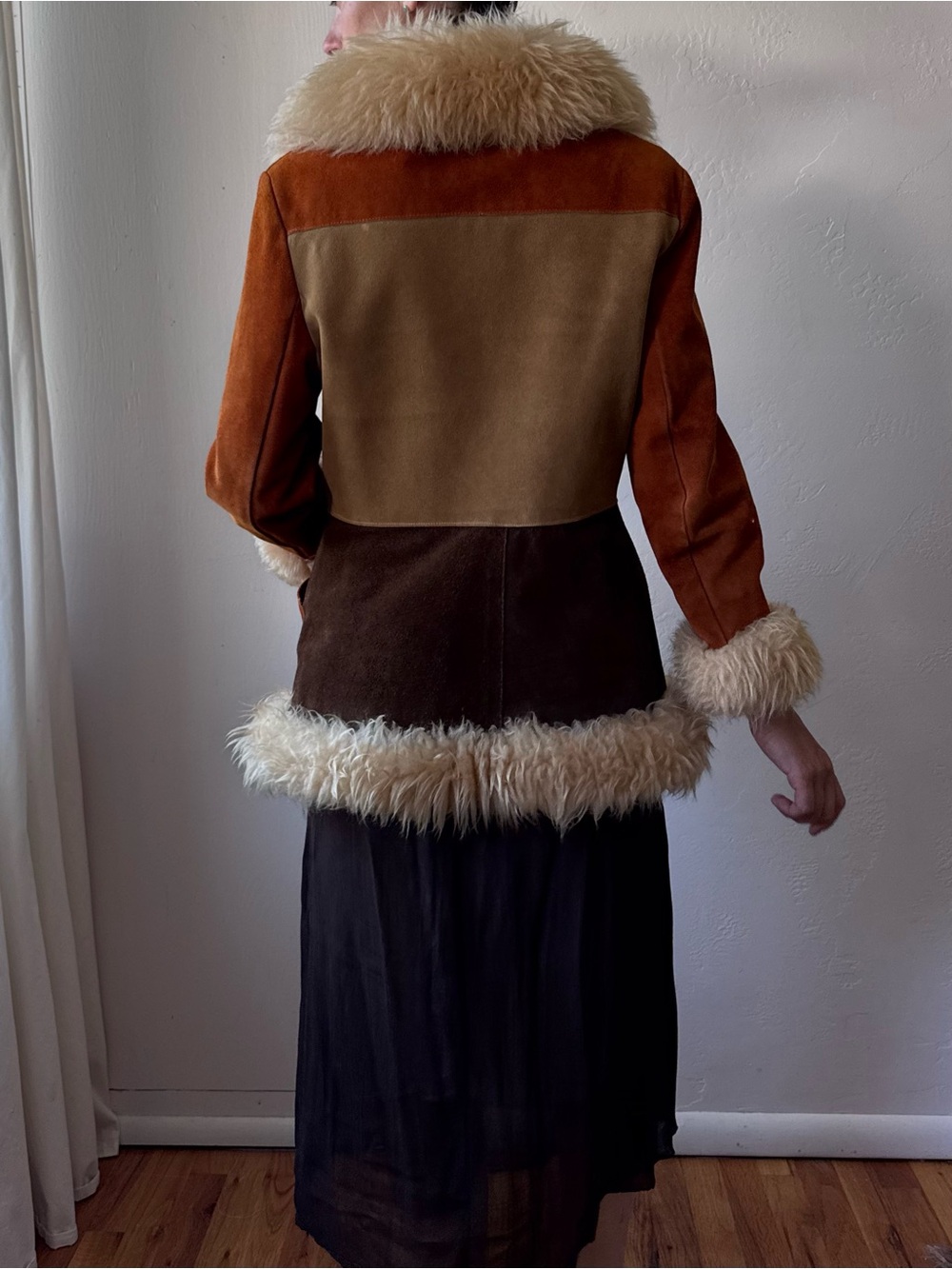 1970’s suede penny lane coat. Small/medium. - Picture 4 of 12